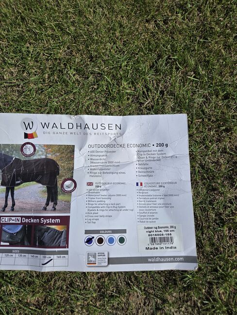 Outdoordecke 200g 155 cm inkl. Halsteil, Waldhausen , Nicole , Horse Blankets, Sheets & Coolers, Neukirchen-Vluyn, Image 5