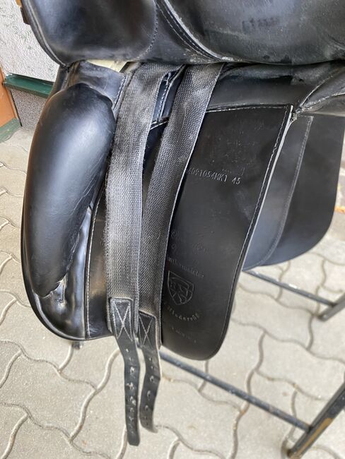 Ouvertüre Niedersüß, Steigbügel und Gurt, Ouvertüre Niedersüß, Elena Legl-Perzi, Dressage Saddle, Groß-Taxen, Image 14