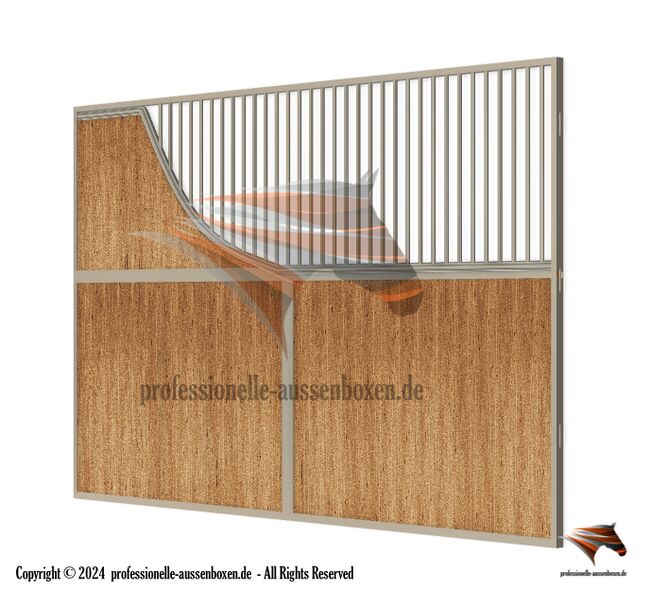 Pferdebox & Stallwände, Vorderfronten und Trennwände - TOP Boxenfronten für den Stallbau, Aussenboxen Sp. z o.o (GmbH) PFERDESTALL - PFERDEBOXEN, AUSSENBOXEN (AUSSENBOXEN Sp. z o.o.), Horse & Stable Mats, Wałcz, Image 13