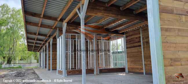 Pferdeboxen und Stallbau: Pferdestall, Aussenboxen, Pferdeunterstände und Weidehütten pferd, AUSSENBOXEN PFERDESTALL - PFERDEBOXEN - STALLUNGEN, AUSSENBOXEN (AUSSENBOXEN Sp. z o.o.), Horse Stables, Wałcz, Image 24