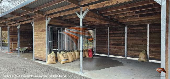 Pferdeboxen und Stallbau: Pferdestall, Aussenboxen, Pferdeunterstände und Weidehütten pferd, AUSSENBOXEN PFERDESTALL - PFERDEBOXEN - STALLUNGEN, AUSSENBOXEN (AUSSENBOXEN Sp. z o.o.), Horse Stables, Wałcz, Image 20