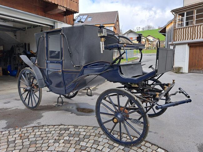 Pferdekutsche /  gepflegter Landauer, Markus Brülisauert, Carriages, Eggersriet