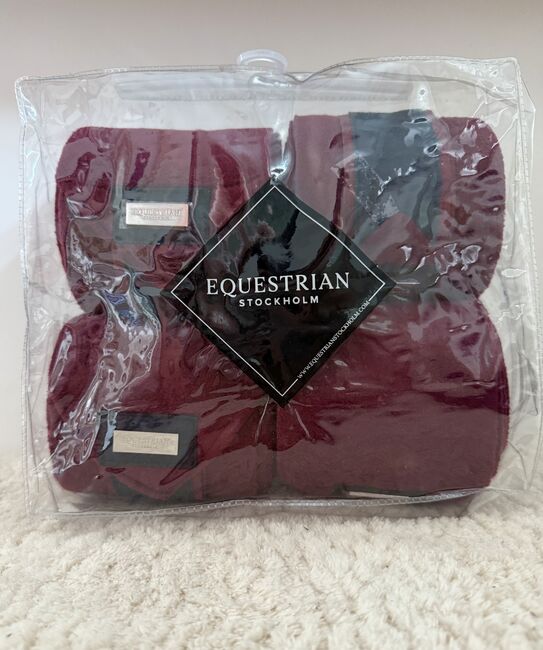 Equestrian Stockholm Set Cob, Equestrian Stockholm  Merlot Crystal Gold, Lara Weber , Dressage Pads, Andernach, Image 10