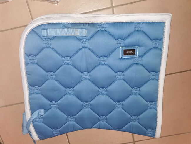 Equestrian Stockholm Set * Parisian Blue * Schabracke DR FULL & Fliegenhaube & Gamaschen S+M, Equestrian Stockholm , Selina M. , Dressage Pads, Rödermark, Image 5