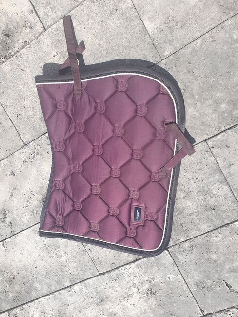 Equestrian Stockholm Springschabracke, Equestrian Stockholm  Black Raven , H.L., Dressage Pads, Limburgerhof 