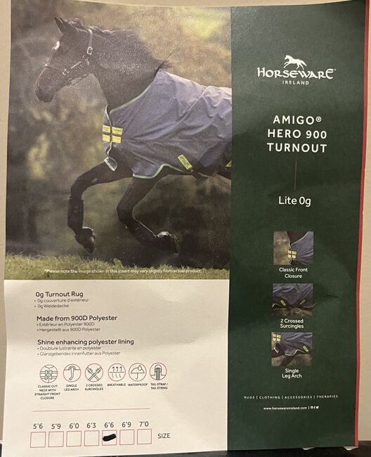 HORSEWARE Amigo Hero 900 Turnout, Horseware Amigo Hero Turnout Lite, Astrid Möller, Horse Blankets, Sheets & Coolers, Kassel, Image 8