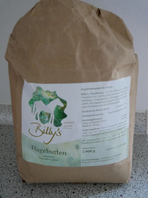 Pferdezusatzfutter Billy´s Hagebutten getrocknet ganz, Billy´s, Sabrina, Horse Feed & Supplements, Eltville