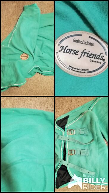 Abschwitzdecke von Horse friends Loesdau (125 cm, wie neu), Horse-Friends, CN, Horse Blankets, Sheets & Coolers, Altusried, Image 5