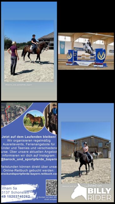Reitunterricht für Kinder und Erwachsene, Adriane Schmedemann Reitschule, Riding Lessons, Schonstett , Image 8