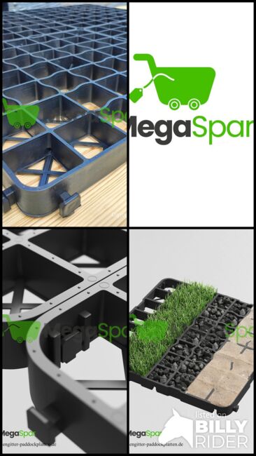Paddockplatten kaufen & Rasengitter, Paddockgitter und Kiesgitter – Bodengitter für Reitplatz, MEGASPAR - Online Shop Paddockplatten | Rasengitter | Paddockmatten | Rasenwaben | Bodengitter, MEGASPAR Online-Shop (MEGASPAR Online-Shop), Horse & Stable Mats, Piła, Image 22