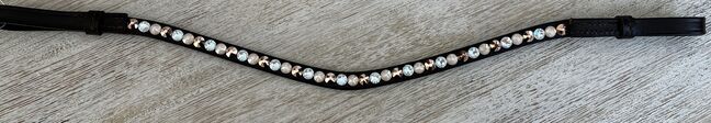 Stirnriemen "Rosé" mit original Swarovski, DIY original Swarovski, Jule, Browbands, Münchenbernsdorf, Image 3