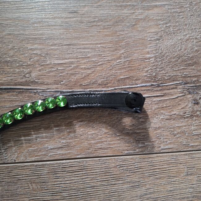 Stirnriemen WB Grün, Hufbotique , ADN, Browbands, Duisburg, Image 2