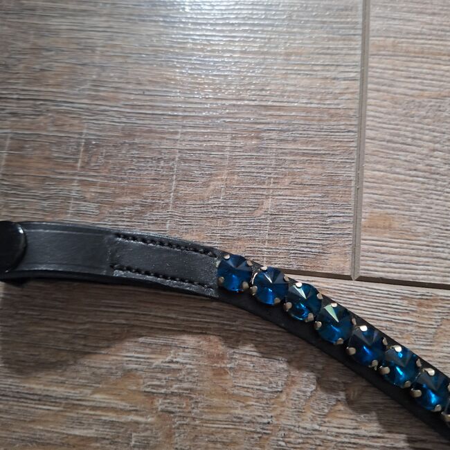 Stirnriemen WB Petrol, Hufbotique, ADN, Browbands, Duisburg, Image 4