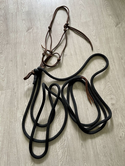 *° Parelli Natural Hackamore * Zügel + Führseil * Reit-Knotenhalfter * braun & schwarz * Western °*, Pat Parelli  Parelli Natural Hackamore, annadausac, Ogłowia bezwędzidłowe, Aachen