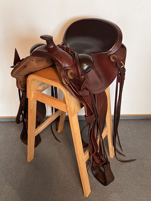 Parelli Natural Performer superweit mit Zubehör, Parelli Saddles (Natural Horsemen Saddles) Natural Performer, Vera Buchacher, Western Saddle, Meerbusch