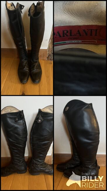 Parlanti black leather riding boots, Parlanti, Krissy Spiller, Oficerki jeździeckie, Exeter , Image 6