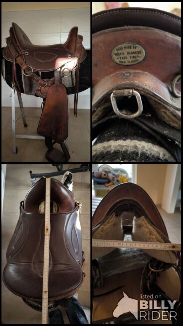 Paso Sattel schmal für Paso Fino  Esel Muli, Paso Fino USA, Ricarda, Endurance Saddle, Gumtow , Image 6