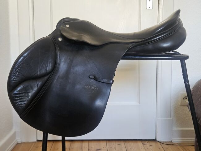Passier Springsattel 18 Zoll schwarz neu gepolstert Marcus Ehning, Passier & Sohn Marcus Ehning, Line, Dressage Saddle, Hamburg