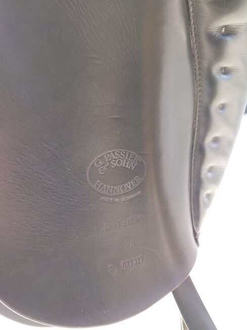 Passier A Tempi Dressursattel, 17", Passier A Tempi, Janina Beilfuß, Dressage Saddle, Ahrensbök, Image 13