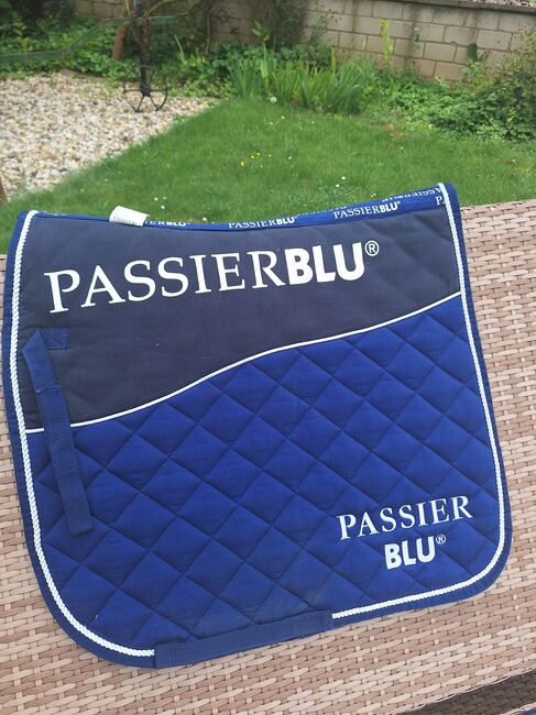 Passier Blue Schabracke DL mit Grip, Passier Schabracke Dressur Dunkelblau, C.D., Dressage Pads, Euskirchen