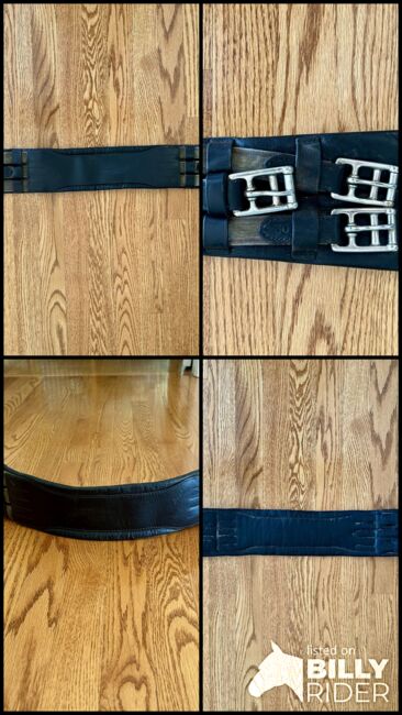 Passier Black Leather 3 Buckle/Billet Dressage Girth Size 30, Passier , Stephanie, Sattelgurte, Edmonton , Abbildung 6