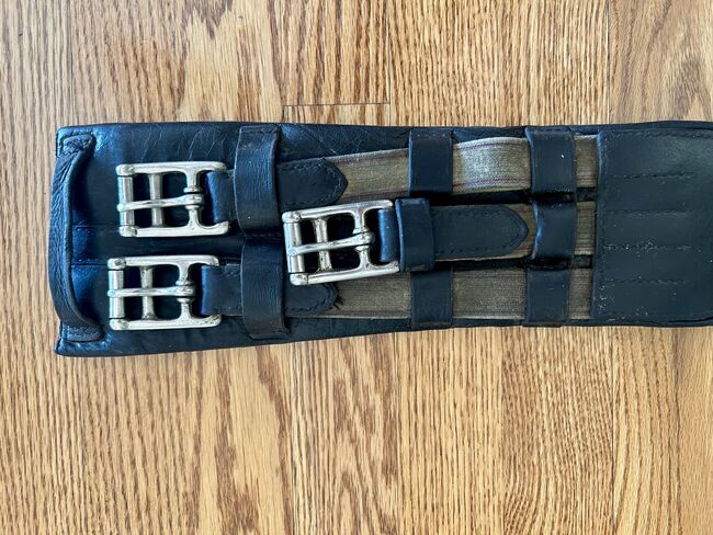 Passier Black Leather 3 Buckle/Billet Dressage Girth Size 30, Passier , Stephanie, Sattelgurte, Edmonton , Abbildung 3