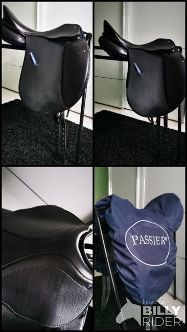 Passier Blu Dressursattel 17 Zoll, Passier Passier Blu, Larissa , Dressage Saddle, Oberpframmerm , Image 10
