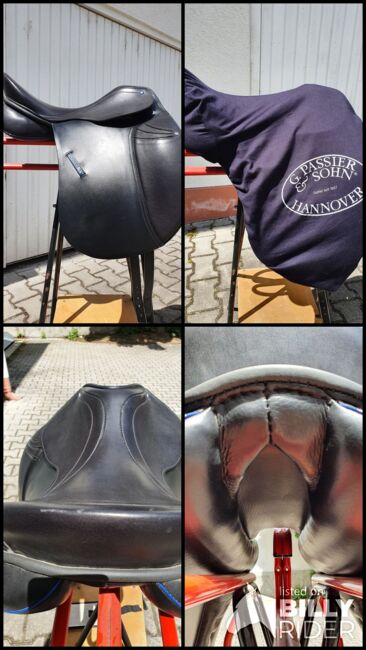 Passier Blu Dressursattel Gr. 16 - nahezu neuwertig, Passier Blu Dressursattel, Andrea Wagner, Dressage Saddle, Frankfurt Am Main, Image 8