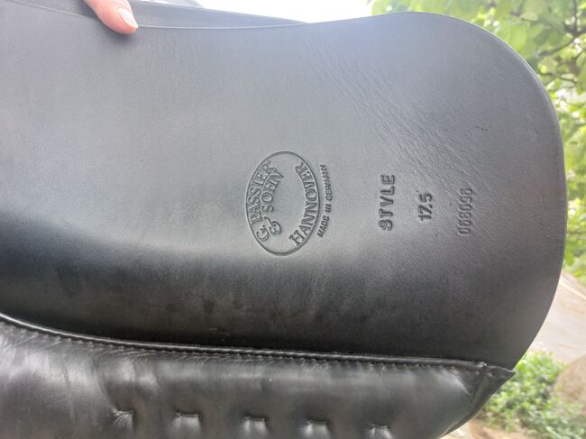 Passier Blue Dressur Sattel 17,5 Zoll, Passier Blue, Cindy Zimmermann , Dressage Saddle, Hagen, Image 3