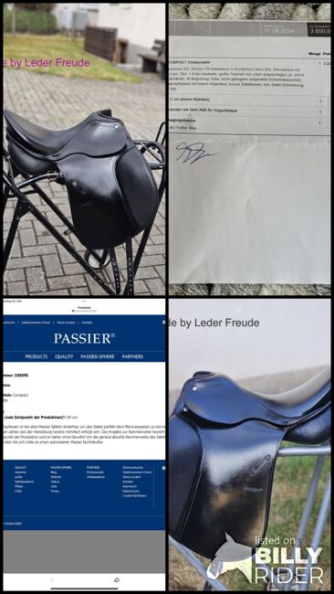 Passier Compact  1 von 8/8/2024 mit Zubehör, Passier  Compact , Maren , Dressage Saddle, Gifhorn, Image 9