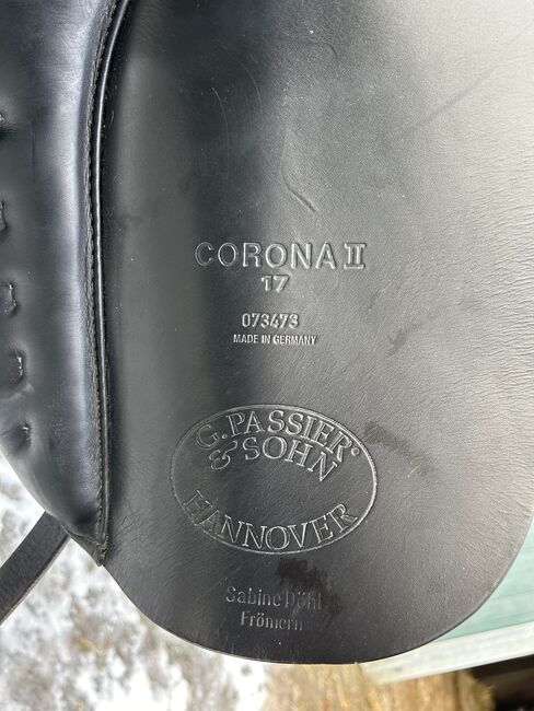 Passier Corona 2 Dressursattel 17 Zoll (2020), Passier Corona 2, Alina S., Dressage Saddle, Waabs , Image 10