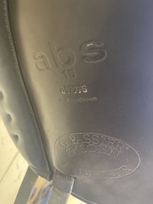 Passier Dressursattel ABS  16 Zoll, Passier  ABS , Lea Kruse , Dressage Saddle, Kiel , Image 3