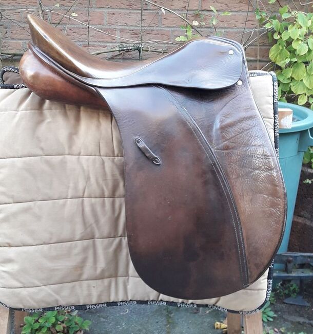 Passier Dressursattel PSL braun 17/31 + Zubehör HS Steigbügel, Passier Riemen, Passier & Sohn PSL , Reitartikelbörse (Reitartikelbörse - Onlineshop für Wanderreiter), Dressage Saddle, Grevenbroich, Image 11