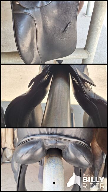 PASSIER Dressursattel schwarz, Passier Corona, Nathalie Vogt, Dressage Saddle, Aesch, Image 4