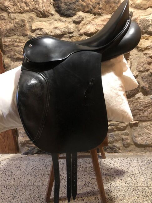 Passier Hubertus Schmidt LV Dressur 17", mittlere Kammer, Passier Hubertus Schmidt LV Dressur, Andrea, Dressage Saddle, Gerhardshofen