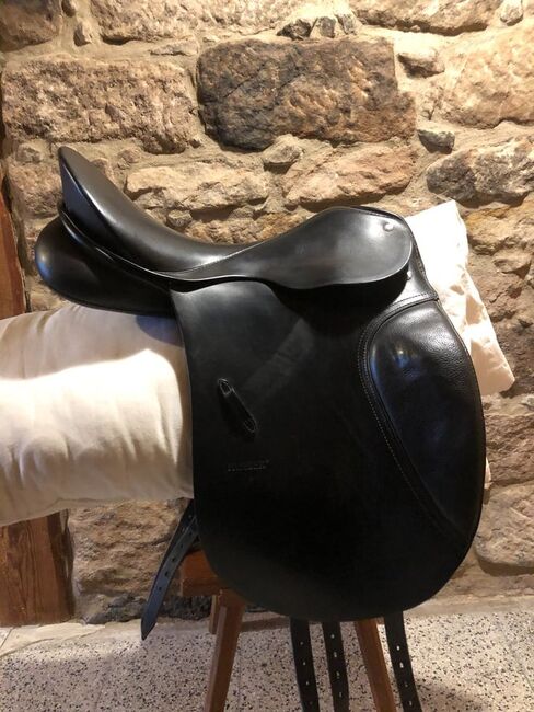 Passier Hubertus Schmidt LV Dressur 17", mittlere Kammer, Passier Hubertus Schmidt LV Dressur, Andrea, Dressage Saddle, Gerhardshofen, Image 2
