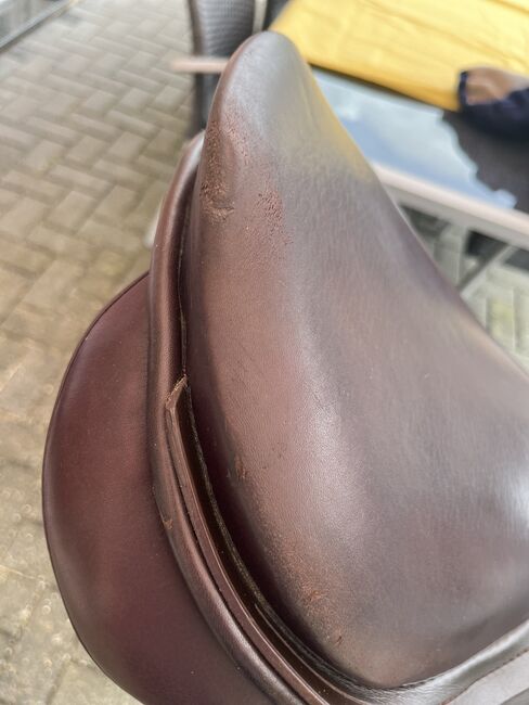 Passier Springsattel Marcus Ehring braun, Passier Marcus Ehring, Miriam Falkenstein , Jumping Saddle, Kerpen , Image 5