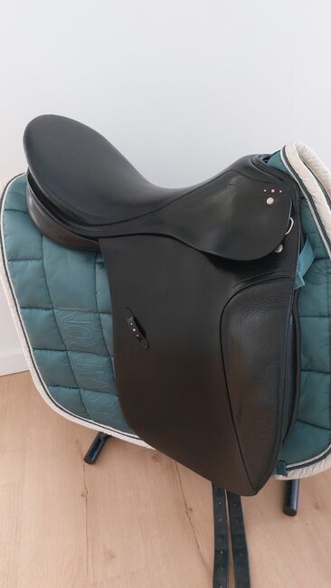 Passier Lenox 17 Dressursattel inkl. rosa Swarovski Strass, Passier Lenox, Mareike K, Dressage Saddle, Marsberg, Image 5