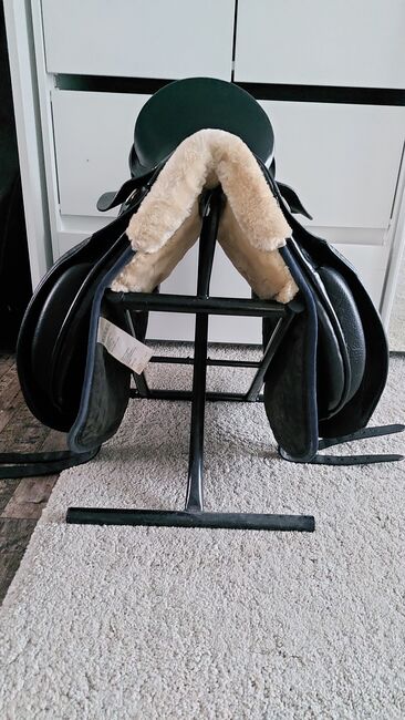 Passier Lenox 17 Zoll Dressursattel mit rosegold Strass, Passier  Lenox, Mareike K, Dressage Saddle, Marsberg, Image 5