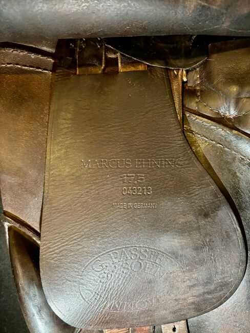 PASSIER Marcus Ehning 17,5 Havanna/ Tausch, Passier Marcus Ehning, Carola Westendarp, Jumping Saddle, Melle, Image 4