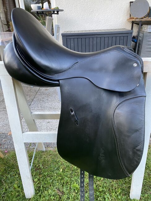 Sattel Passier Optimum Dressur 17,5 Zoll, Passier Optimum, Elena Hirschberger , Dressage Saddle, Balingen, Image 2