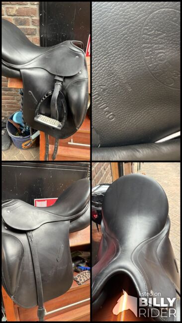 Passier Optimum Mono 17 “, Passier  Optimum Mono Deep seat , Mako , Dressage Saddle, Weert, Image 6