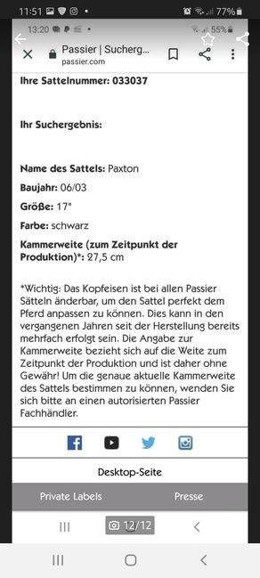 Passier Paxton VS, Passier Paxton, Sarah, Siodła wszechstronne, Rodenberg, Image 2
