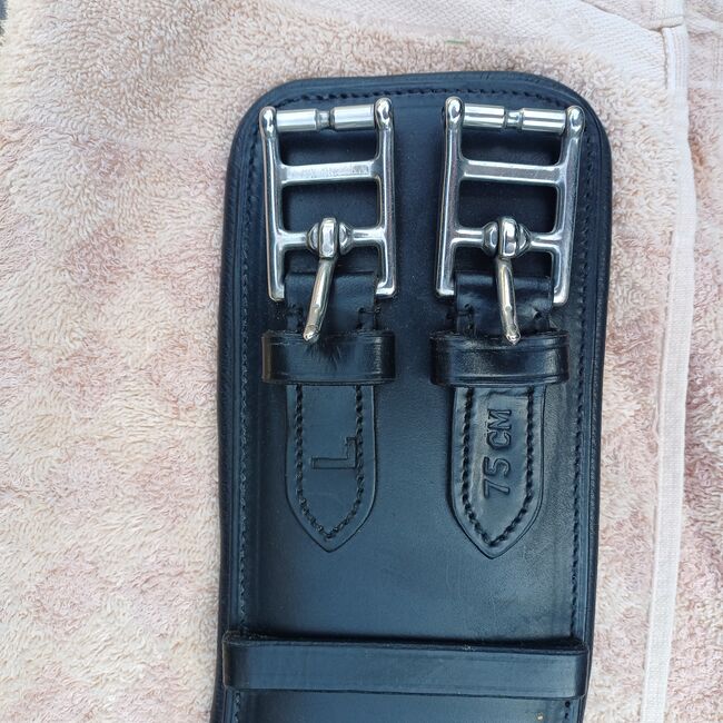 Passier Sattelgurt Leder, ergonomisch geformt, Passier, Silke, Sattelgurte, Hilden, Abbildung 2