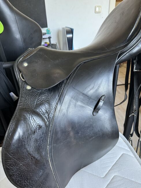 Passier Springsattel schwarz 17,5 Zoll, Passier PSL-S, Nicole Pleines, Jumping Saddle, Mönchengladbach, Image 2