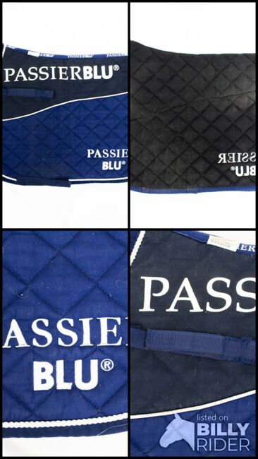 PassierBlu Schabracke blau VS, Passier Passierblu, myMILLA (myMILLA | Jonas Schnettler), Dressage Pads, Pulheim, Image 5