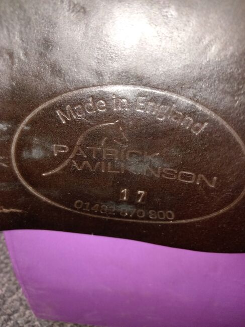 Patrick Wilkinson Saddle, Patrick Wilkinson , Julie, Sonstiger Sattel, Old Sunderlandwick, Abbildung 11