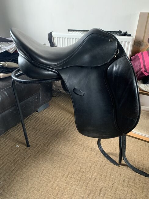 PDS Grande Carl Hester Dressage Saddle 17.5, PDS Grande Carl Hester , Alison Bligh, Dressage Saddle, Derby, Image 6