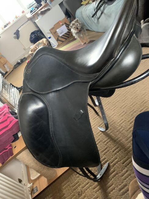 PDS Grande Carl Hester Dressage Saddle 17.5, PDS Grande Carl Hester , Alison Bligh, Dressage Saddle, Derby, Image 2