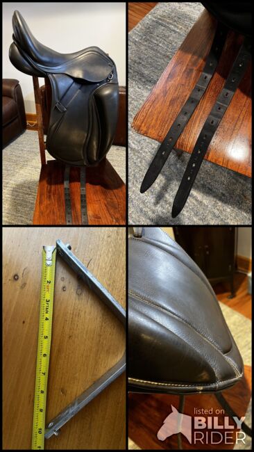 PDS Grande Dressage Saddle 18" Wide, PDS Grande, Hilery Lindmier, Siodła ujeżdżeniowe, Laramie, Image 11